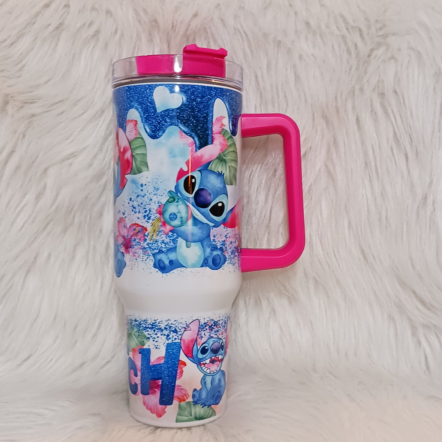 40oz Stitch Tumbler Sublimation