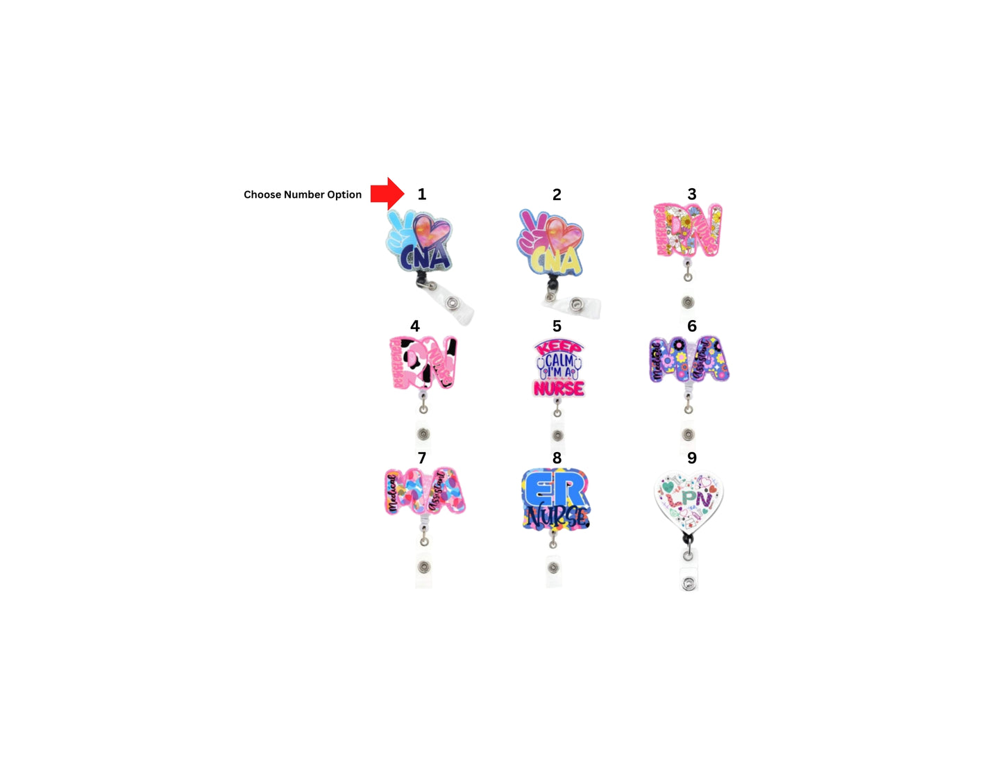 Retractable Badge Reels