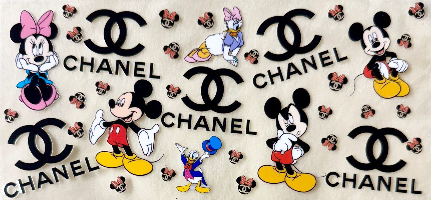 Mickey and Minnie UVDTF Wraps