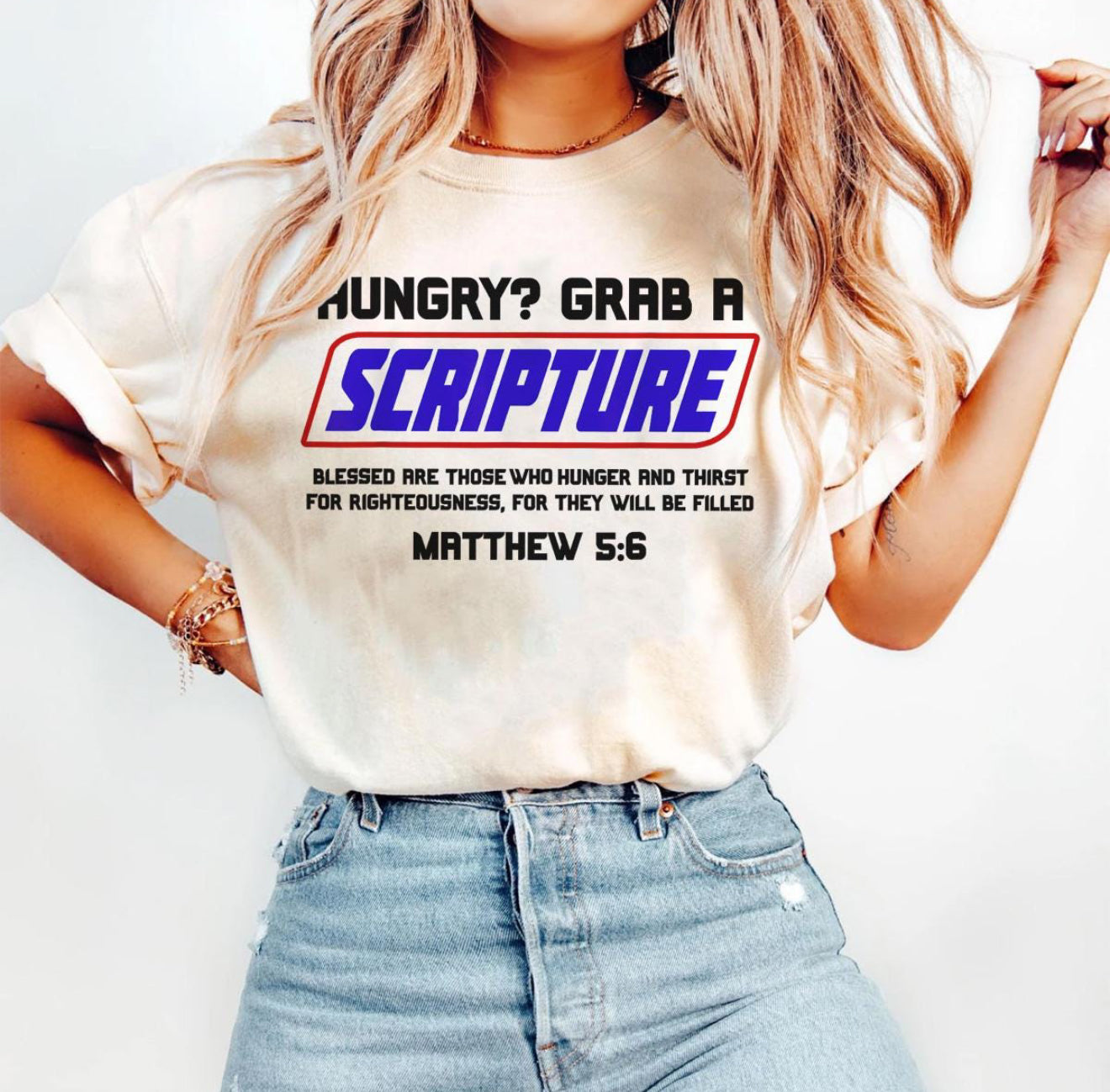 Hungry? Grab a Scripture T-shirt
