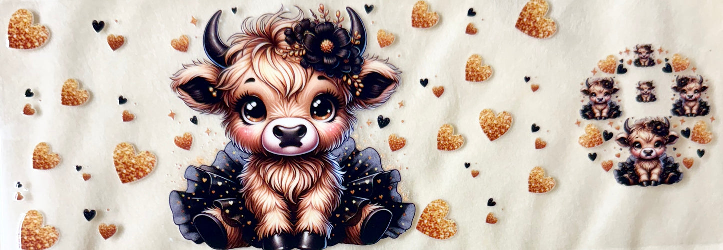 Highland Cows UVDTF Wraps