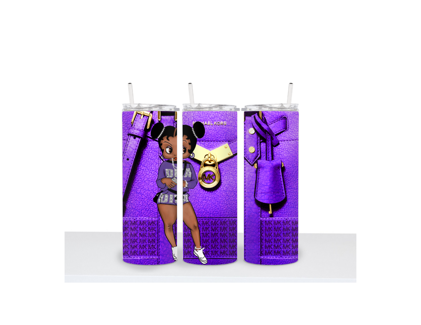 20 oz Afro Betty Boop Tumbler