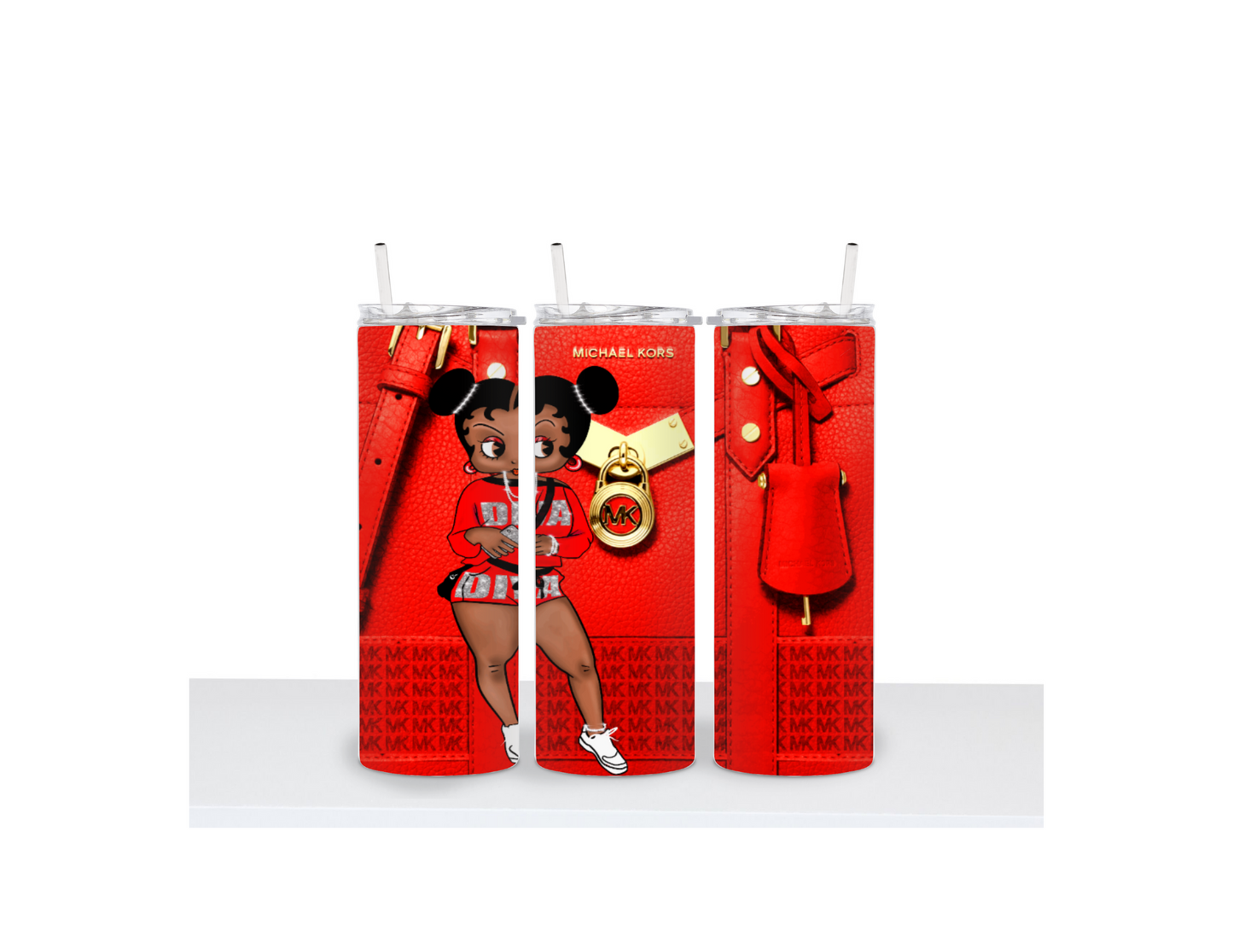 20 oz Afro Betty Boop Tumbler