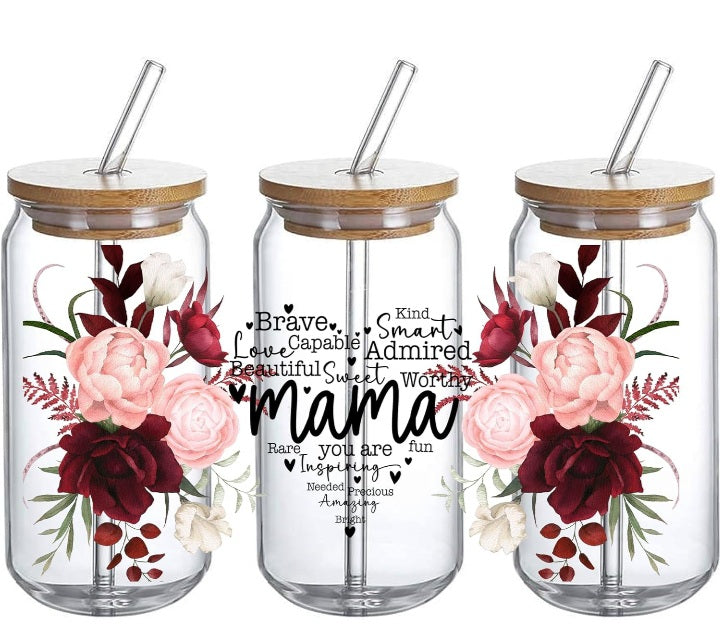 Mama Glass Tumbler