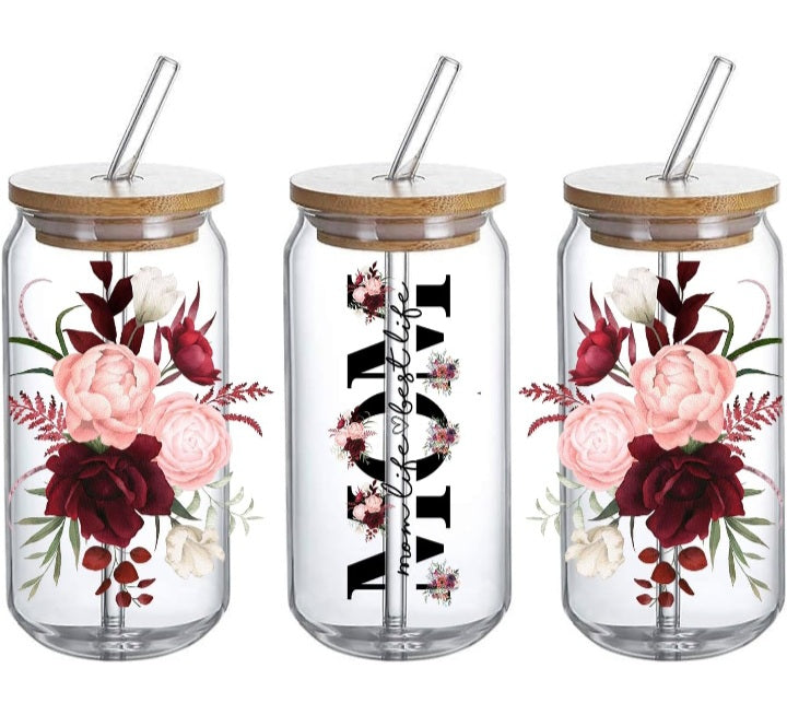 MOM Glass Tumbler