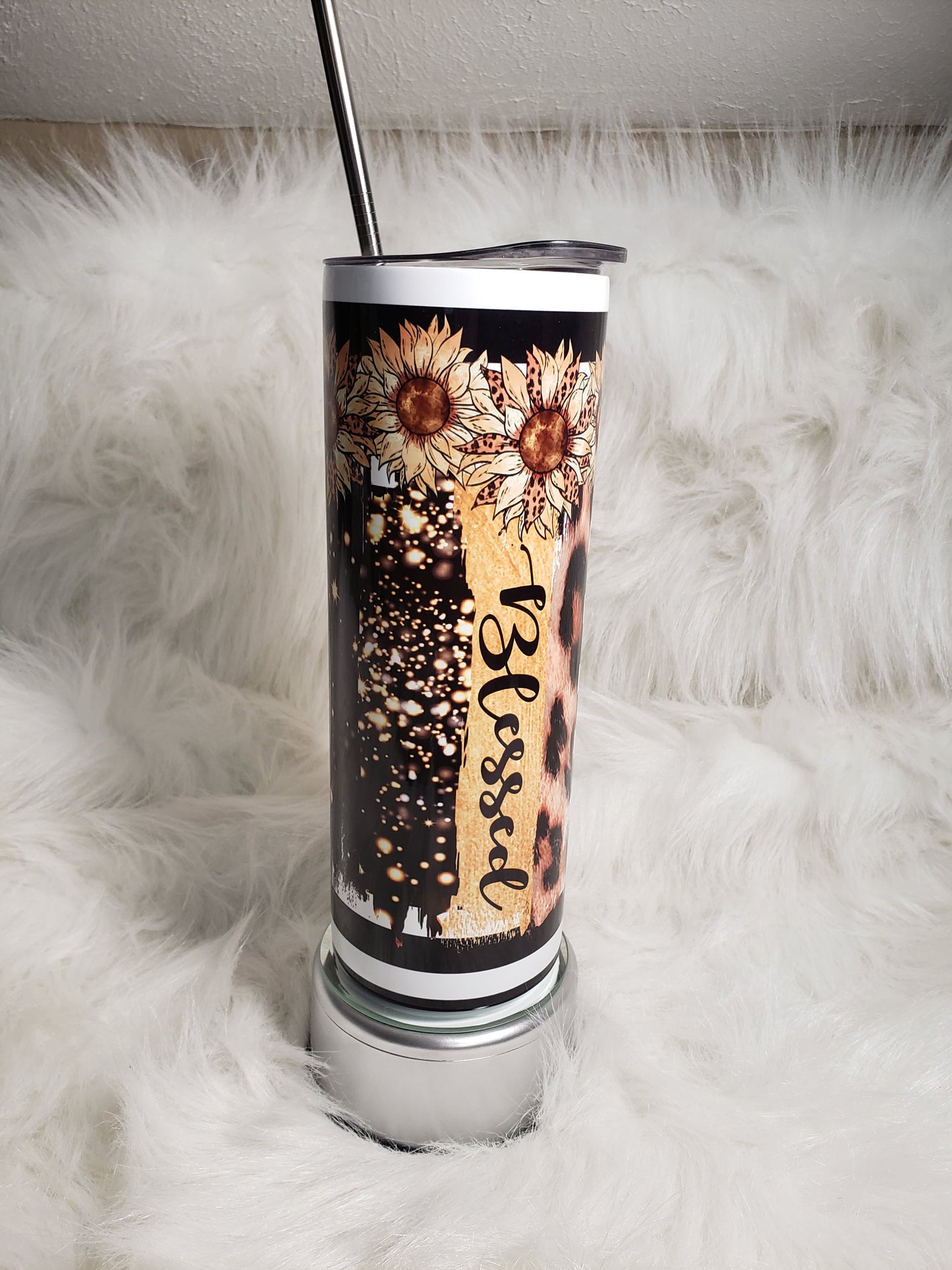 Blessed and Highly Favored Tumbler 20oz