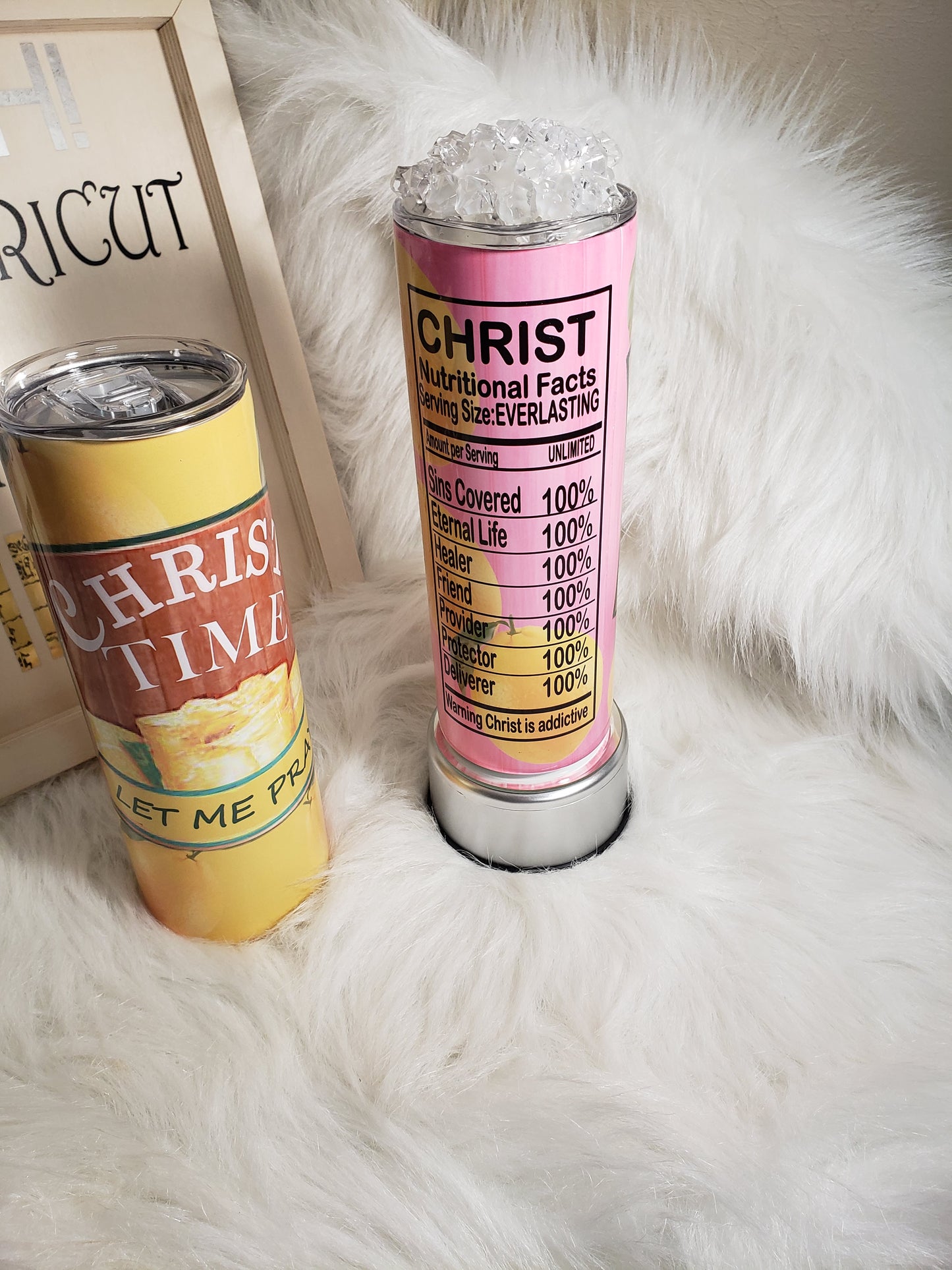 Christ Time Lemonade Tumbler 20 oz