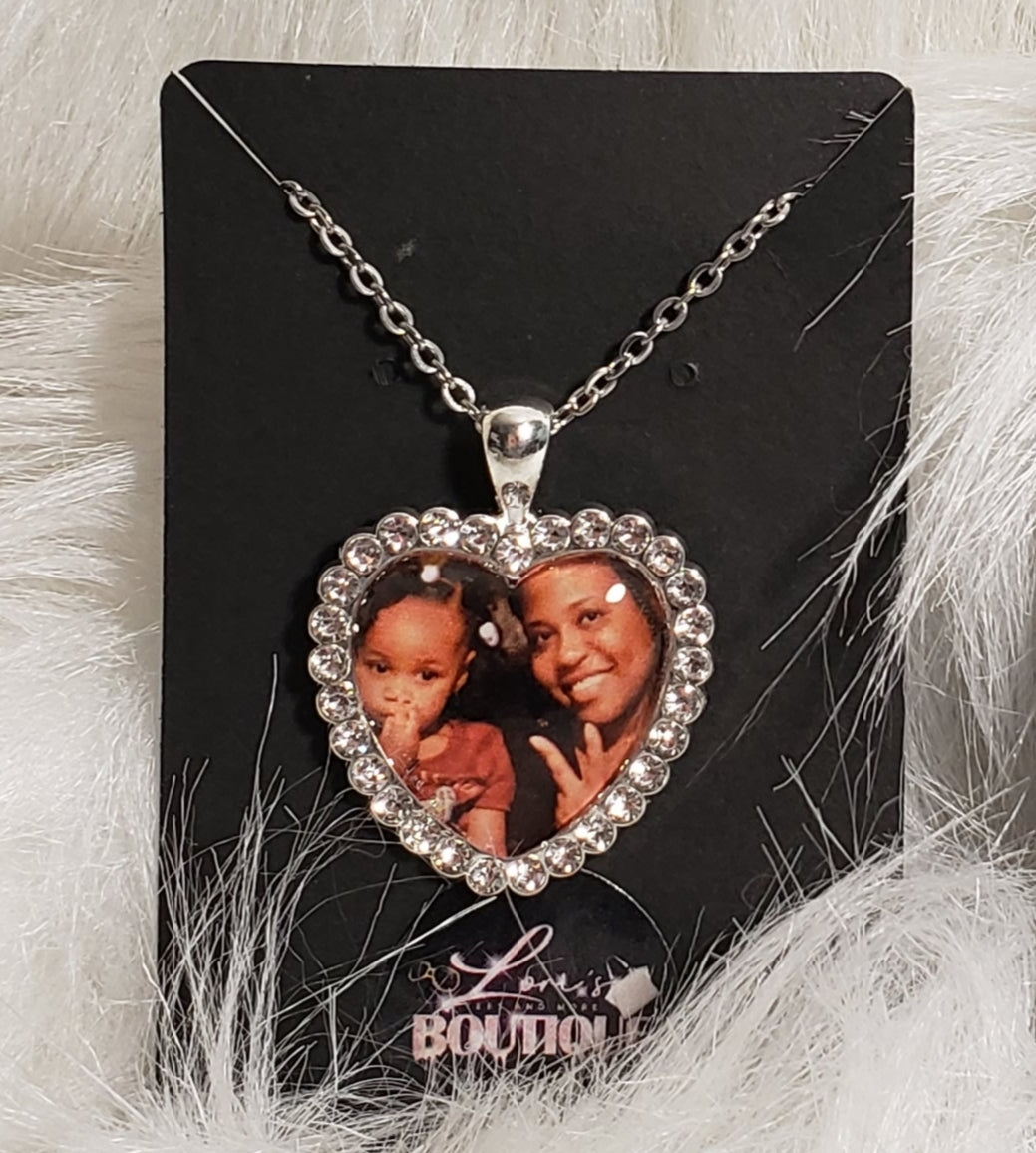 Personalized Rhinestone Necklaces