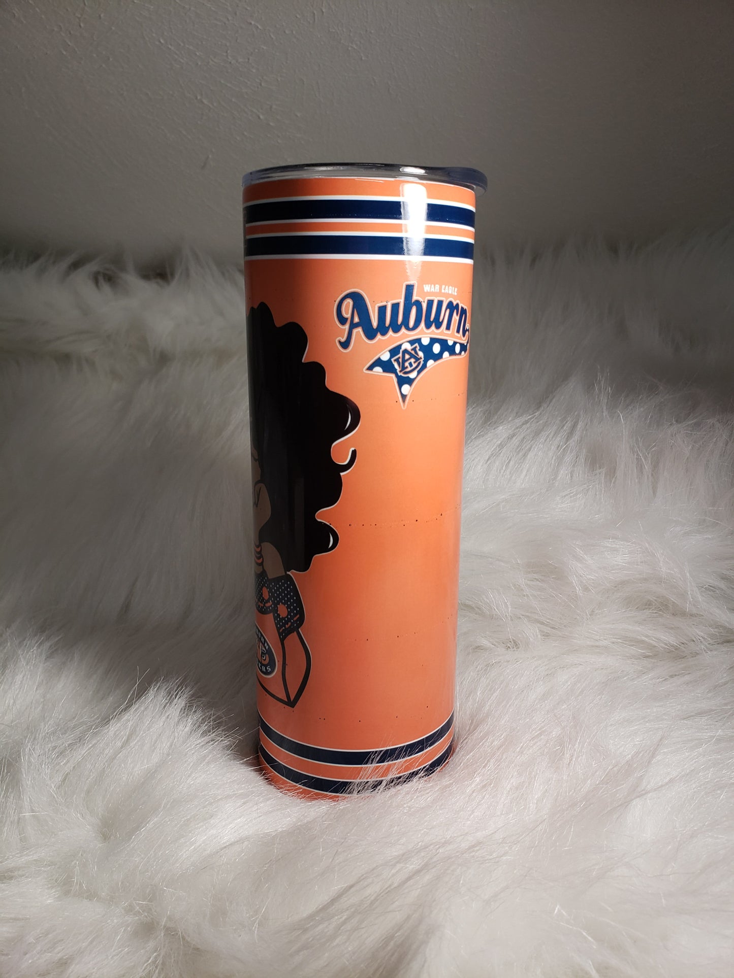 Auburn Girl Tumbler
