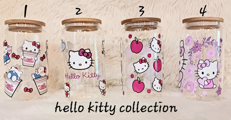 Hello Kitty Glass Tumbler