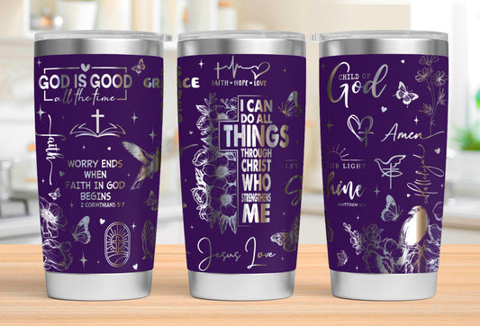 I Can Do All Things…40oz Tumbler